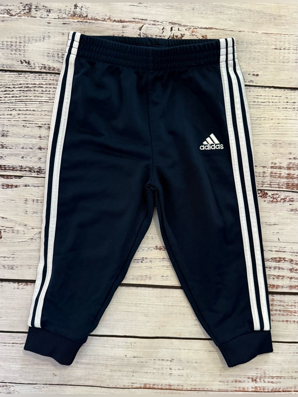 Adidas Navy White Athletic Pants 18m Boys